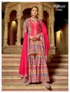Ruhani By Banwery Pure Crepe Silk Digital Print Salwar Kameez Online Wholesale